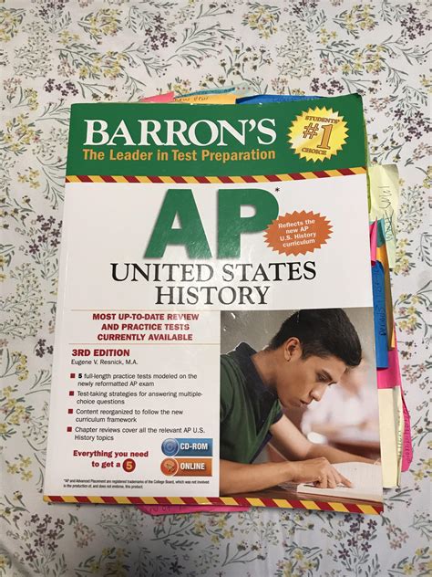 Difficulty Level of exam vs Barron's Books : r/APStudents 